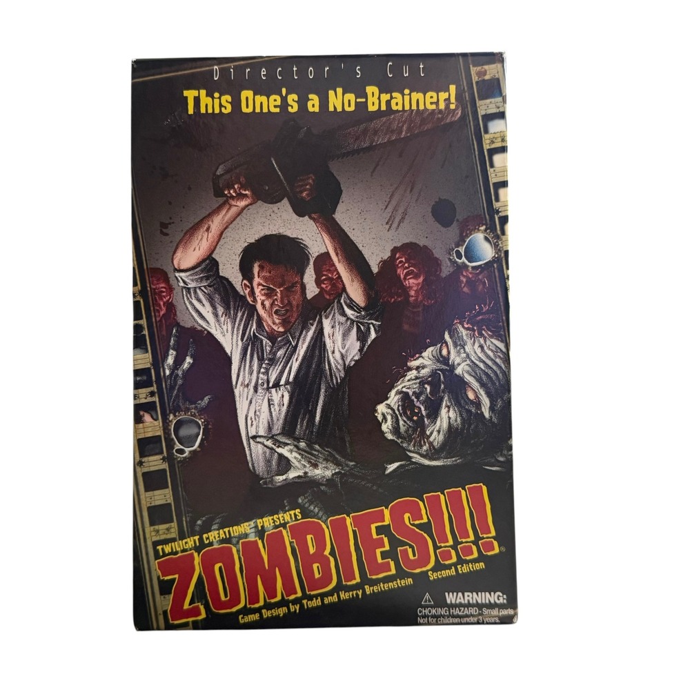 Twilight Creations Zombies Board Game Second Edition Open Box